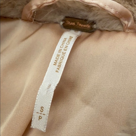 Free People light pink coat s/p Kate Faux - Picture 3 of 4